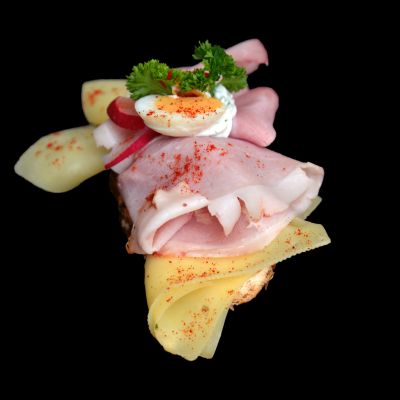 Schinken-/Käse-Brötchen