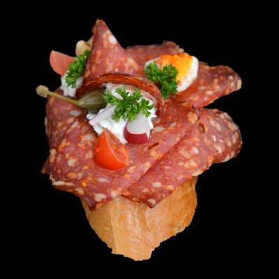 Salamibrötchen